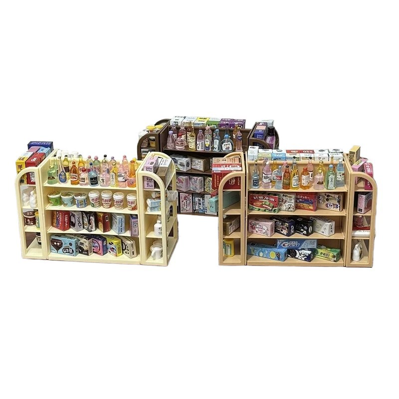 Крохотная игрушка-еда, продуктовый магазин, семейная игрушка, минифигурка, подарок на день рождения