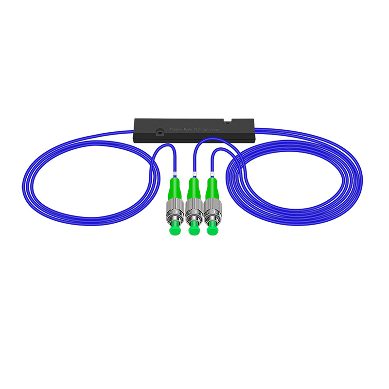 电信级FC/APC拉锥式光纤1分2分光器光纤光路器铠装分路器1:2盒式
