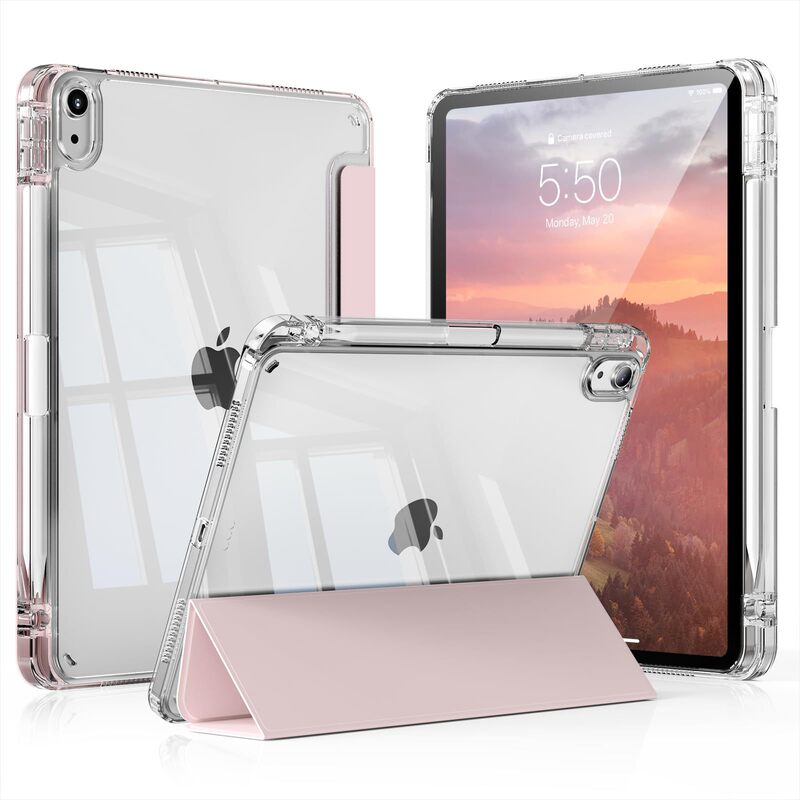 2025 new ipad11 generation protective case air7 transparent 6 protective case Pro11 inch with pen slot for Apple 10