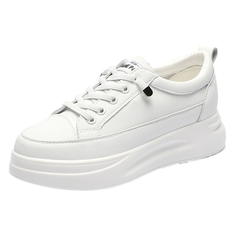 Белые женские туфли из натуральной кожи с сеткой, весна-лето 2024, новая женская повседневная обувь, легкие женские кроссовки на плоской подошве на толстой подошве