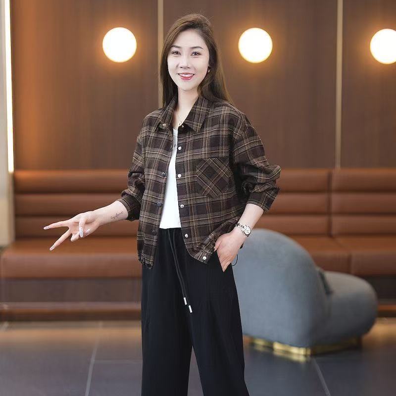 短款小个子秋季外套2025年新款百搭减龄时尚洋气质春秋女休闲上衣|undefined