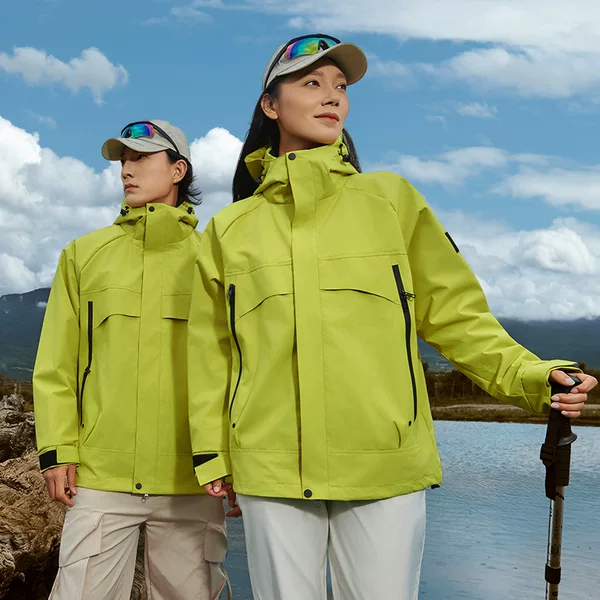 Graphene cotton jacket for men, new autumn and winter waterproof, windproof, warm cotton coat, unisex outdoor cotton jacket for couples