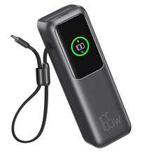 跨境双路165W自带线笔记本充电宝UL2056/FCC/CE/BSCI认证27000mAh