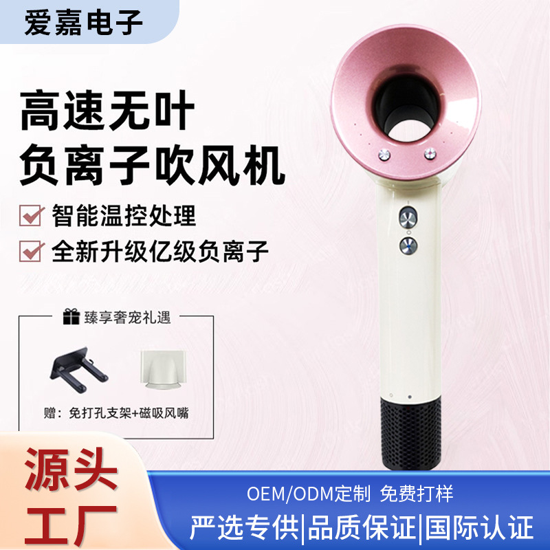 Student Dormitory Hair Dryer 2200W High-Power Negative Ion Hair Care Quick-Drying High-Wind Household Portable Hair Dryer