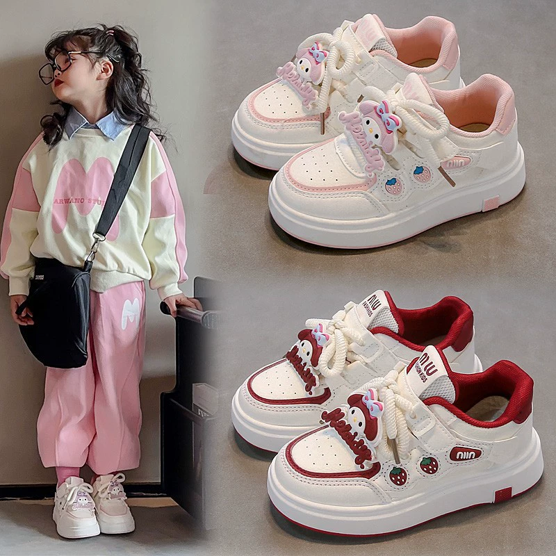 Детские кроссовки дышащая весна новая корейская детская спортивная обувь модная девушка повседневная обувь мягкая подошва студенческая одиночная обувь