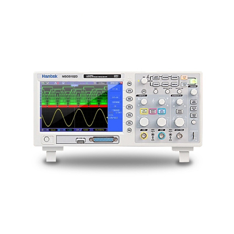 MSO5102D 青岛汉泰Hantek 7寸高清带16通道逻辑分析仪示波器