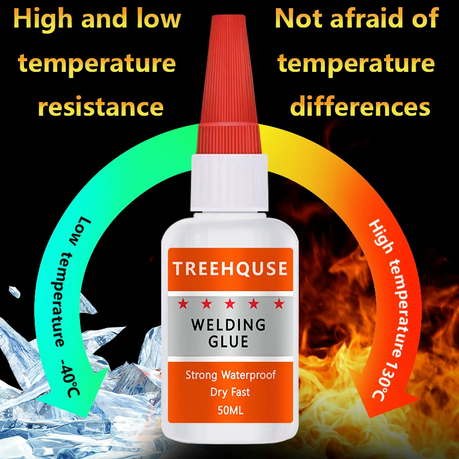 Treehquse-сварочный клей трансграничный специально для сильного клея водонепроницаемый быстродушный сварной агент многофункциональное дерево пластиковый стекло