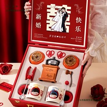 新婚礼物送新人结婚新娘闺蜜实用婚礼对杯感朋友订婚咖啡机猫