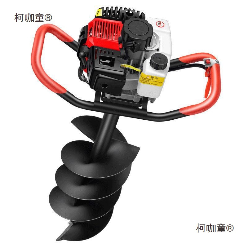 地钻打孔器圆孔打洞打洞打孔器种树挖坑机打洞机挖坑神器全麦太保