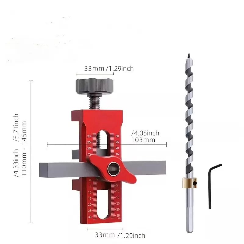 铝合金柜门安装器打孔衣柜门吊柜调平器DIY木工工具提门反弹器