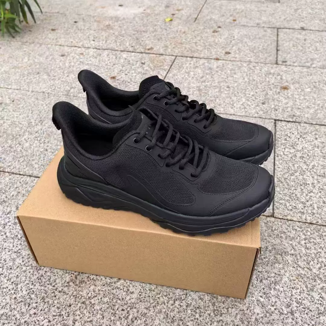 Новые стильные мужские тренировочные кроссовки для пожарной службы, летние кроссовки для пожарной физической подготовки, кроссовки с карбоновой пластиной, дышащие и износостойкие кроссовки