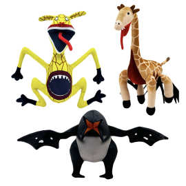 新款 Zoochosis plush 动物精神病 毛绒玩具 动漫周边