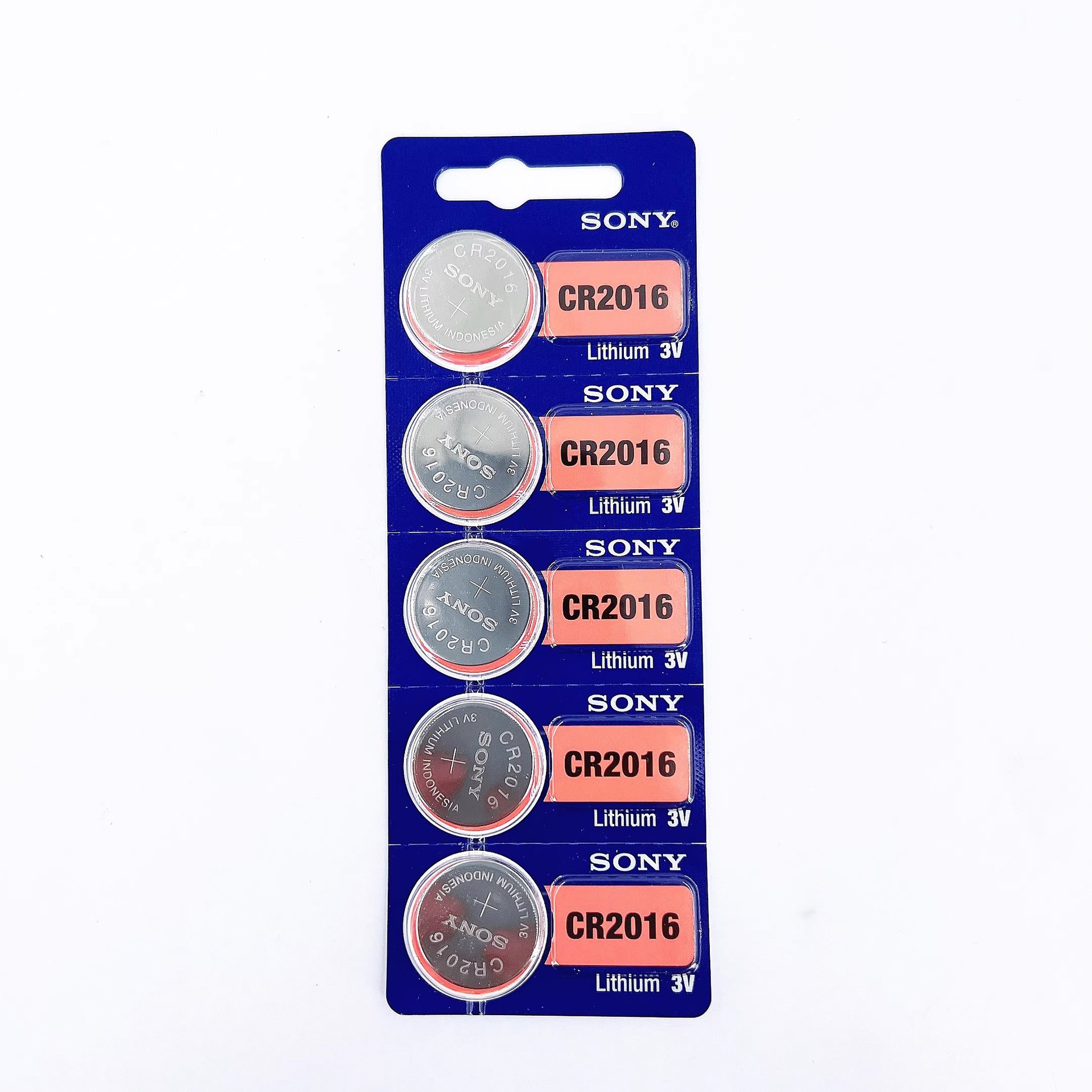 原装索尼SONY纽扣电池CR2016电池3V铁将军防盗器汽车遥控电池