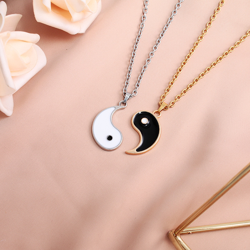 new wax rope stainless steel chain necklace pendant jewelry wholesale