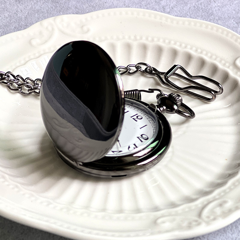 Pocket Watch Classification Pointer+Number Display Type Vintage Style Classic Style Round Quartz Pocket Watch Women's Watches