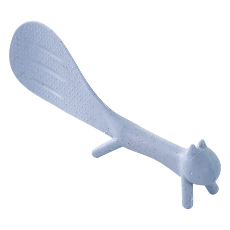 Cuchara de arroz vertical cuchara de arroz plástica creativa cocina de arroz cuchara de arroz antiadherente pala de arroz