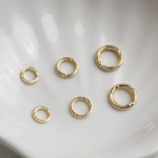 14K����ɫ�͹�논y�ܭh���� ����]��Ȧ��朴������ diy���Ʒ