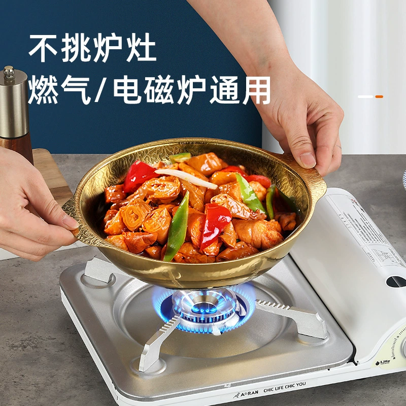 Толстая сковорода из нержавеющей стали для сушения морепродуктов, специальная антипригарная сковорода для сукияки с узором «снежинка», плоская сковорода для гриля на спиртовой горелке