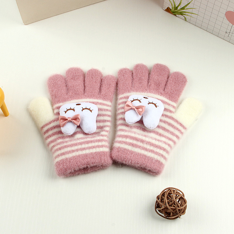 핑크 줄무늬 토끼 [3-8 세]