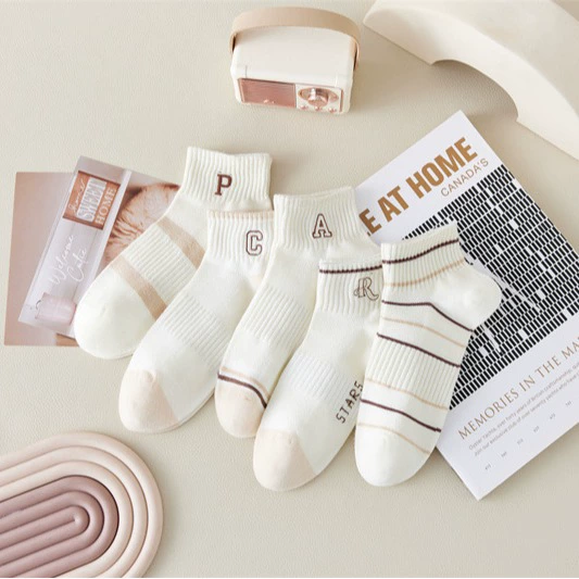 Летние тонкие дышащие карикатурные knee socks для учащихся начальной школы