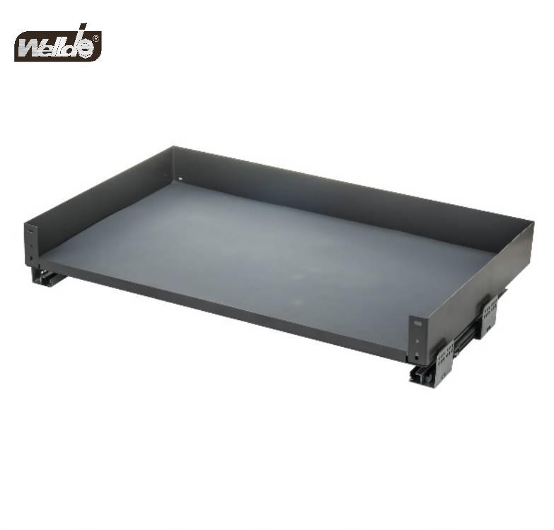 Welldo纬东 厨房地柜炉台拉篮橱柜抽屉式炉台拉篮碗碟拉篮平拉篮