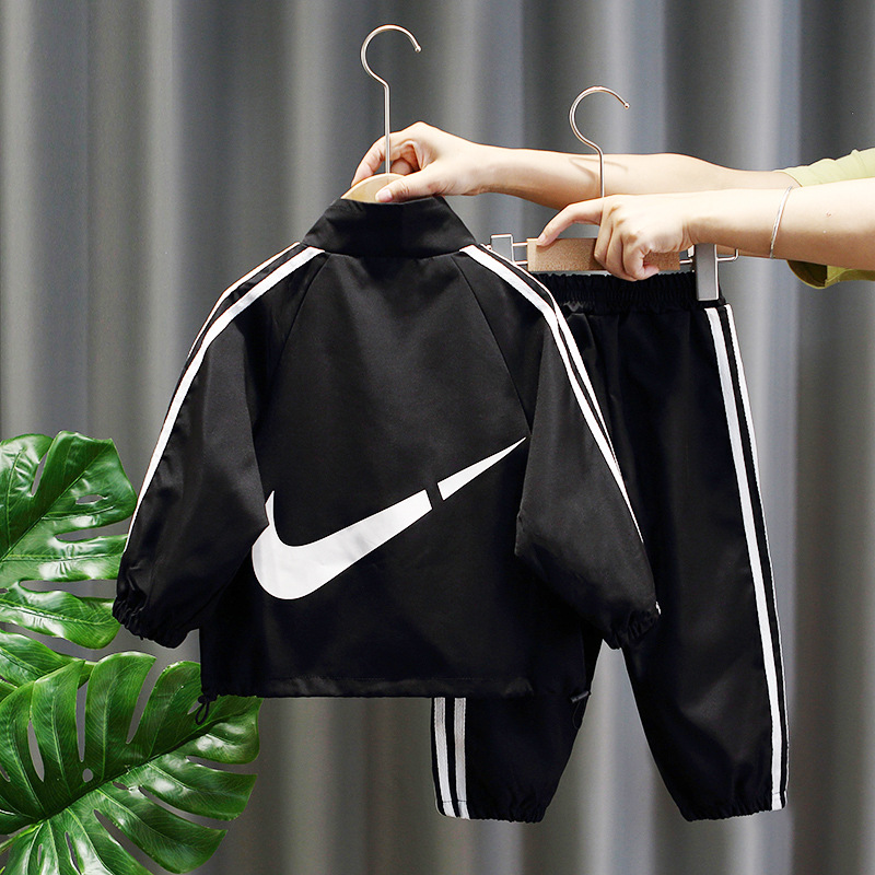 2353 ropa de otoño para niños traje hermoso bebé ropa de primavera y otoño 2021 nuevos niños deportes y ocio traje de dos piezas