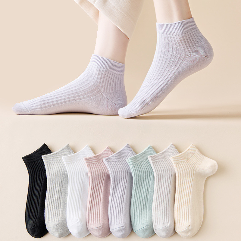 Women's socks, short socks for girls, summer socks, thin women's short socks, invisible socks, women's socks, double-needle women's boat socks Women's socks, short socks for girls, summer socks, thin women's short socks, invisible socks, women's socks, double-needle women's boat socks