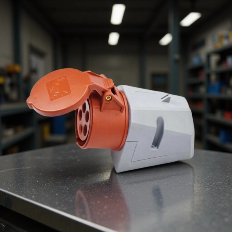 宁波插头正邦电器ZNPON16A400V3P+E明装插座TYPM14441防水防溅