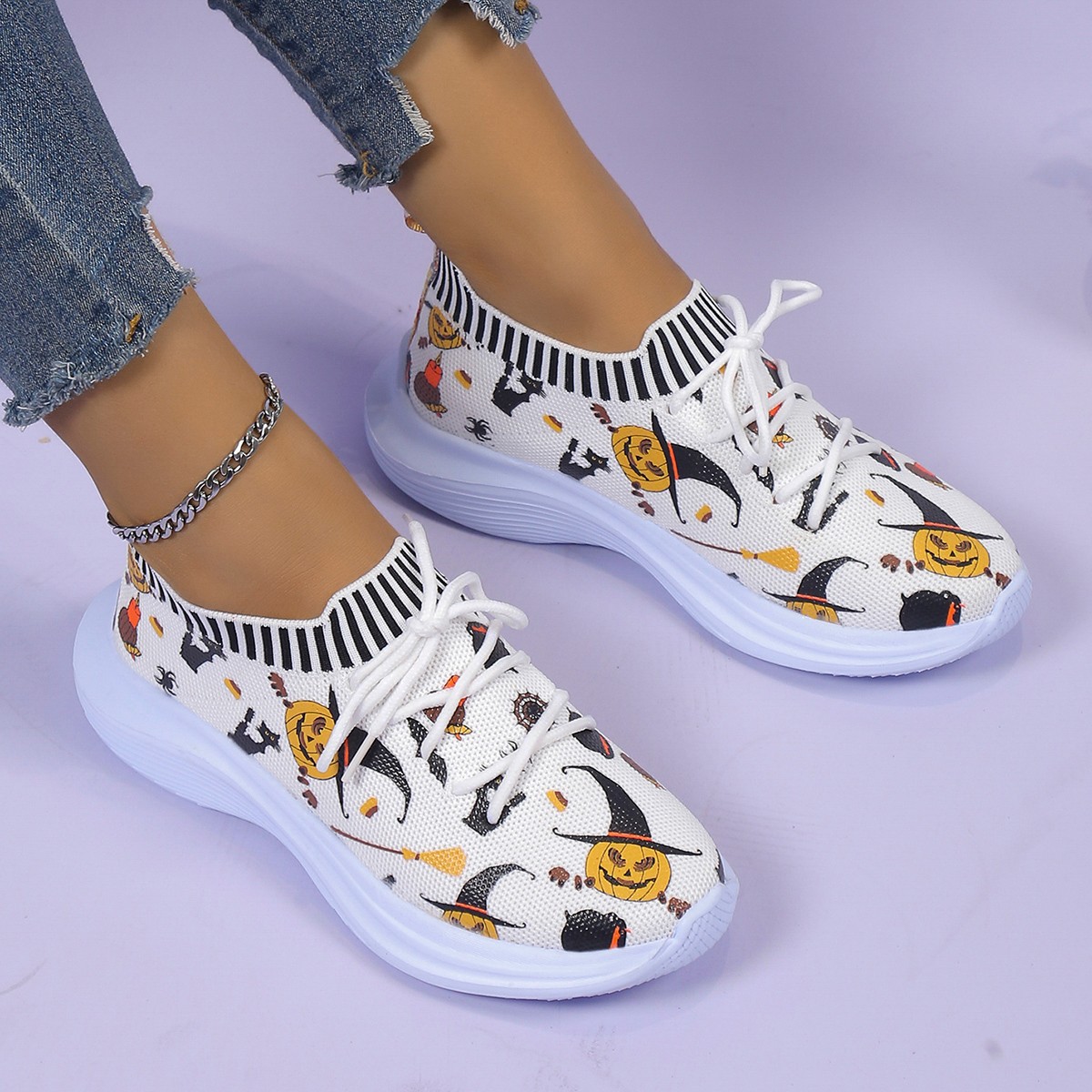 Women's Athletic Shoes Casual Shoes Sneakers Fabric Versatile Durable Sneakers_voghion.com