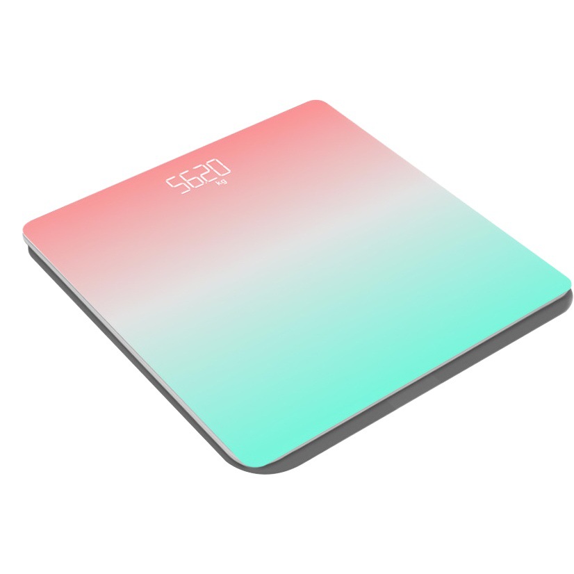 Báscula corporal inteligente Bluetooth, báscula electrónica recargable, precisa, para medición de grasa corporal y peso