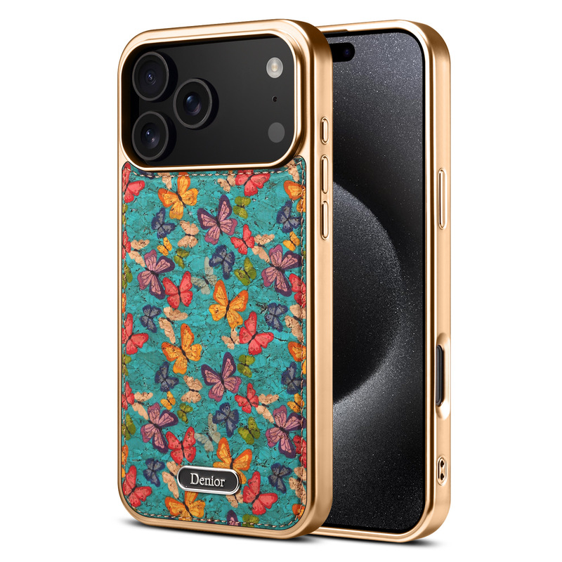 Denior苹果17Air花语换装电镀手机壳 iPhone17ProMax磁吸保护套16|undefined