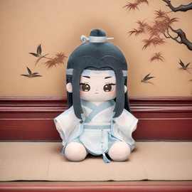 魔道MINIdoll祖师仿娃魏无羡40cm蓝忘机周边公仔棉花娃娃