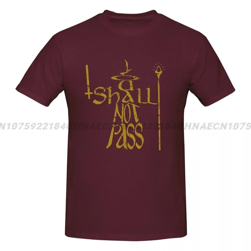 Cross-Border T-Shirt the Lord of the Rings You Can'T Miss It Printed Men's T-Shirt 2000 Harajuku Street Fashion Cross-Border T-Shirt the Lord of the Rings You Can'T Miss It Printed Men's T-Shirt 2000 Harajuku Street Fashion