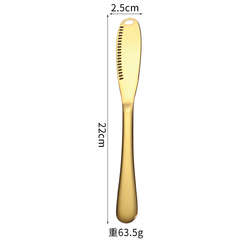 Amazon popular vajilla de acero inoxidable traje público cuchillo, tenedor y cuchara cuchillo de mantequilla pastel de la pala cuchara de servicio Tenedor sopa Shell fugas