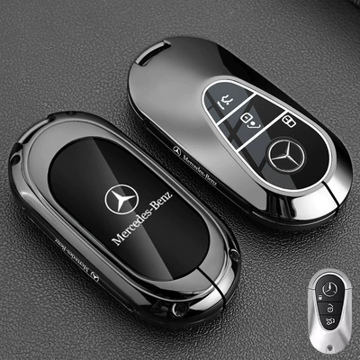 Static Rod/Key Bag, Mercedes-Benz E300L Key Cover - mercedes-benz-d-model-single-shell-gun-color-1-piece