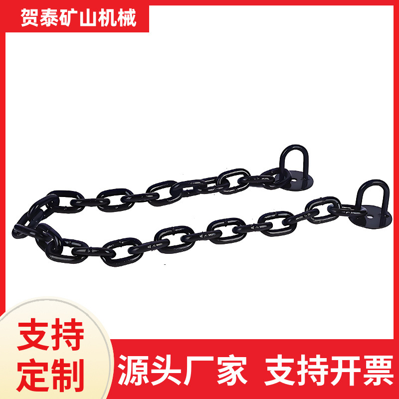 硬度高牢固栏杆铁链 304秋千景观桥梁园林河道防护镀锌护栏链条