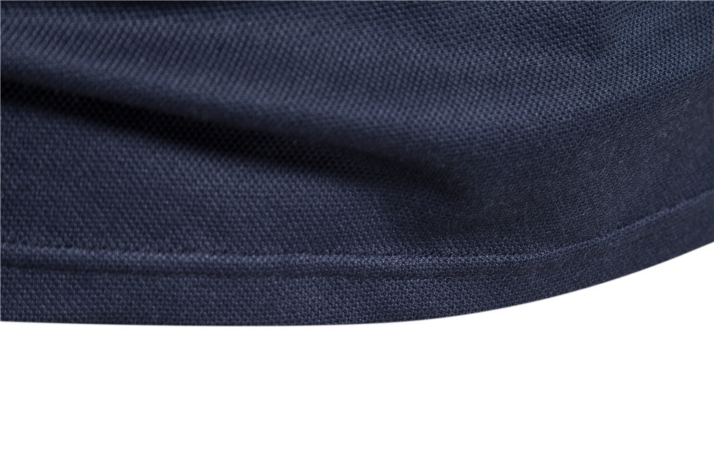 Polo Sugi da uomo, maglia a maniche corte con scollo a V di alta qualità._voghion.com