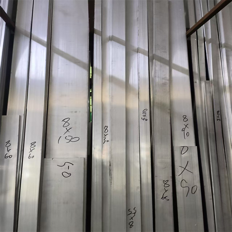 定 制1060导电铝排 6061 6063硬铝方棒扁条1070阴极板铝合金铝块