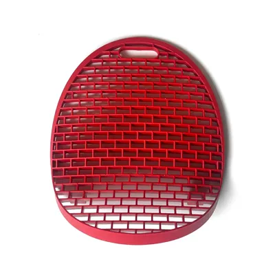Car cleaning tools Wash Bucket Drain Rack Professional - red