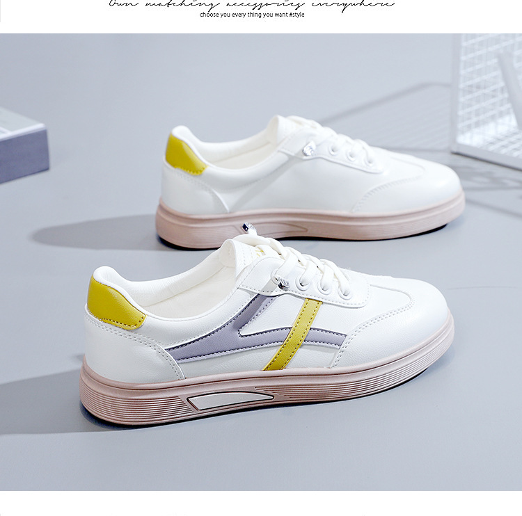 Kleine Witte Schoenen Dames S Lente Nieuwe Sport Koreaanse Versie Alle Match Student Platte Casual D_voghion.com