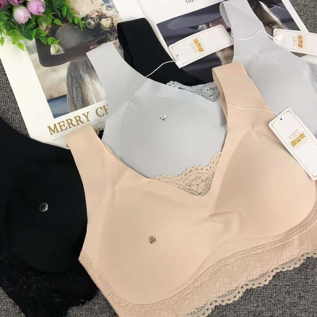 Nuevo Sujetador de encaje cintura ajustable que adelgaza la ropa interior de pecho pequeño empuja hacia arriba la ropa interior cómoda empuja hacia arriba el sujetador sin costuras