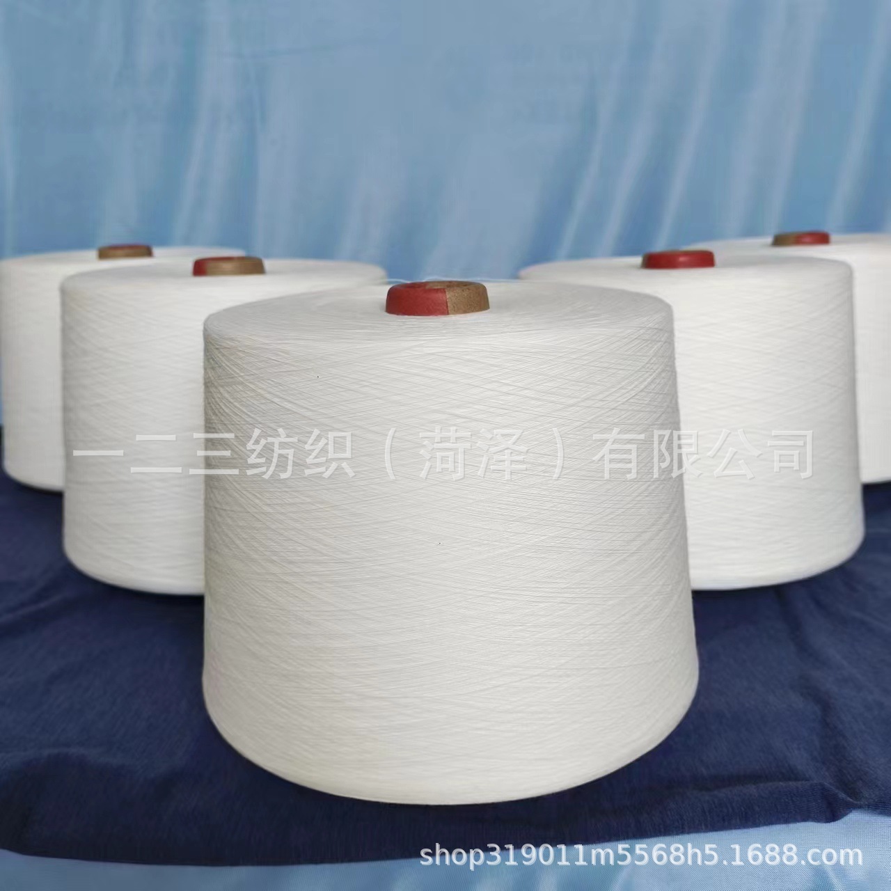 阻燃涤纶纱 含磷量6500 离火自动熄灭 常规支数现货供应 欢迎订购