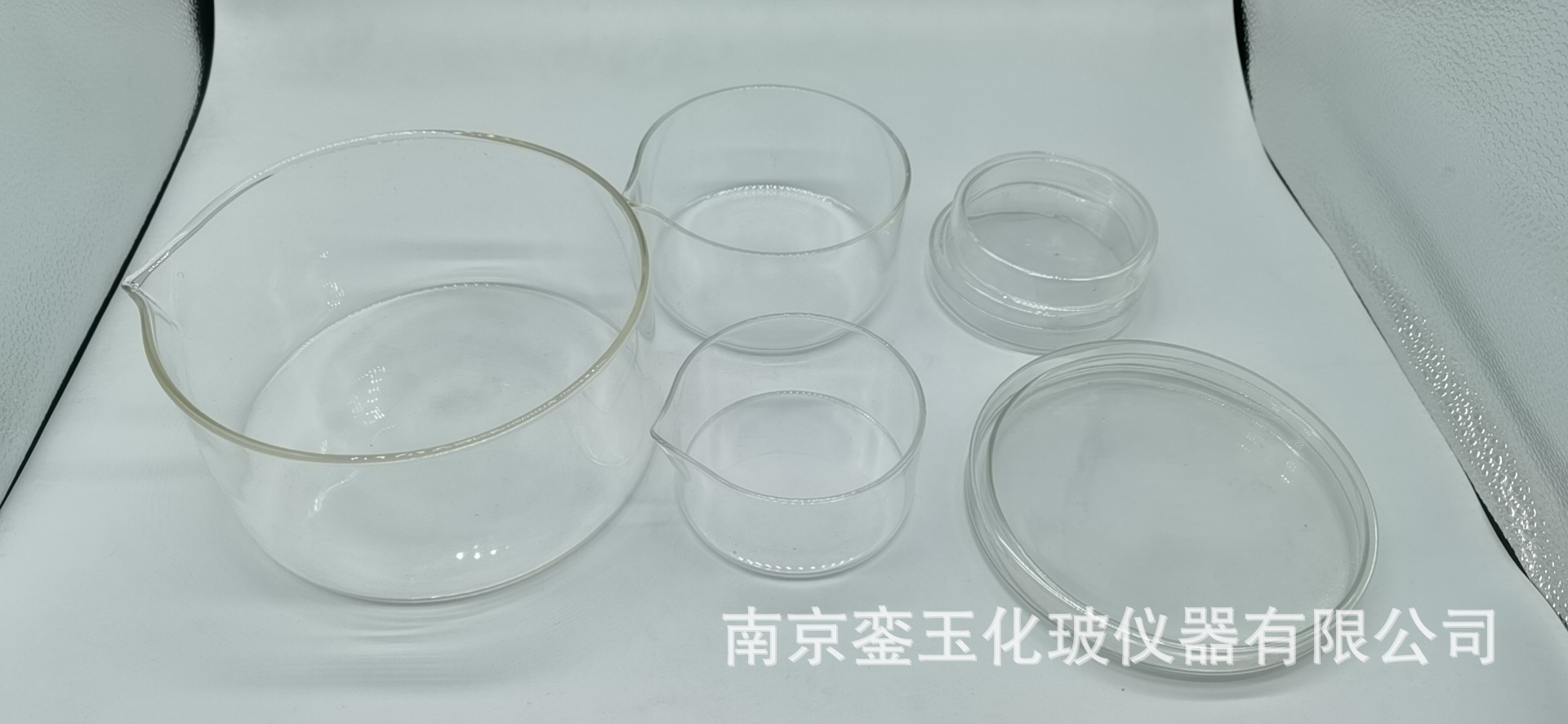 上海五一GG-17加厚玻璃培养皿结晶皿具嘴 培养皿密封高硼硅