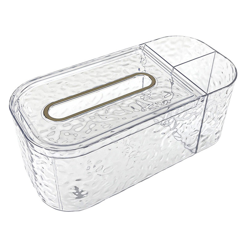 Light luxury decorative living room tissue box bedroom creative simple tissue box high-end wall-mounted bathroom storage box