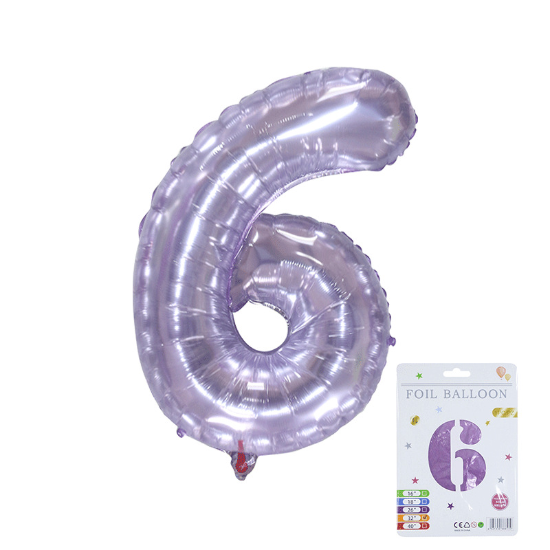 Tarjeta de papel de 32 pulgadas jalea de cristal digital globo de embalaje independiente fiesta de cumpleaños ambiente de vacaciones globo decorativo