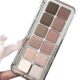 XIAOYUMI Korean Style Gentle 12 Color Eye Shadow Plate Pure Matte Naked Makeup Low Saturated Grey Pink Earth Color Matte