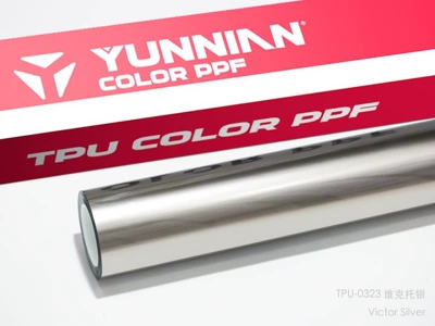 crystal TPU car color change | Auto Color Change Film - tpu-victor-silver-dual-use-for-wet-and-dry-surfaces-15215m