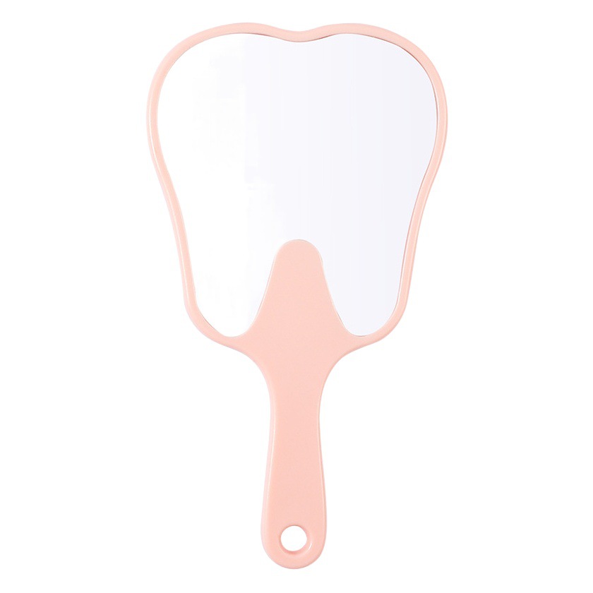 Espejo de Mano Portátil de Plástico de Alta Definición para Baño y Dormitorio image 1