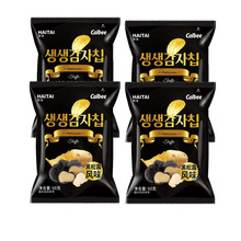 韓國卡樂比Calbee海太黑松露味薯片網紅零食超薄薯片辦公零食60g