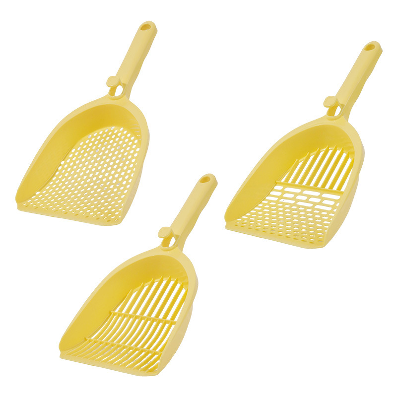 Fácil de palear, más grandes, multifunción, pala de arena para gatos, agujero fino, pala de arena mineral para gatos, artefacto de mierda, pala de mierda para gatos
